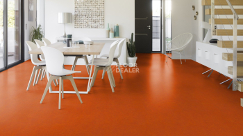 Gerflor Marmorette DLW  2mm 0117 Mandarin Orange фото 2 | FLOORDEALER